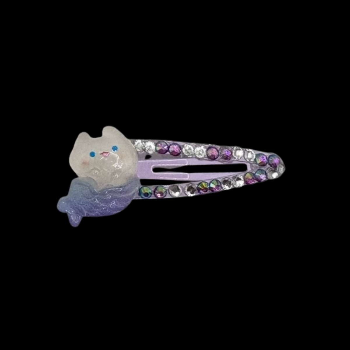 Bling Clip- Mermaid Cat