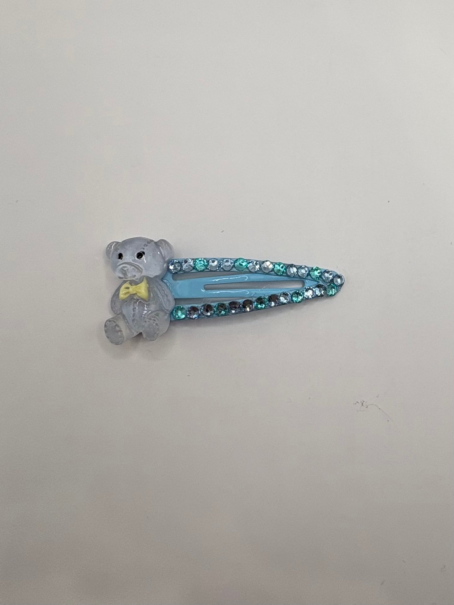 Bling Clip- Blue Bear