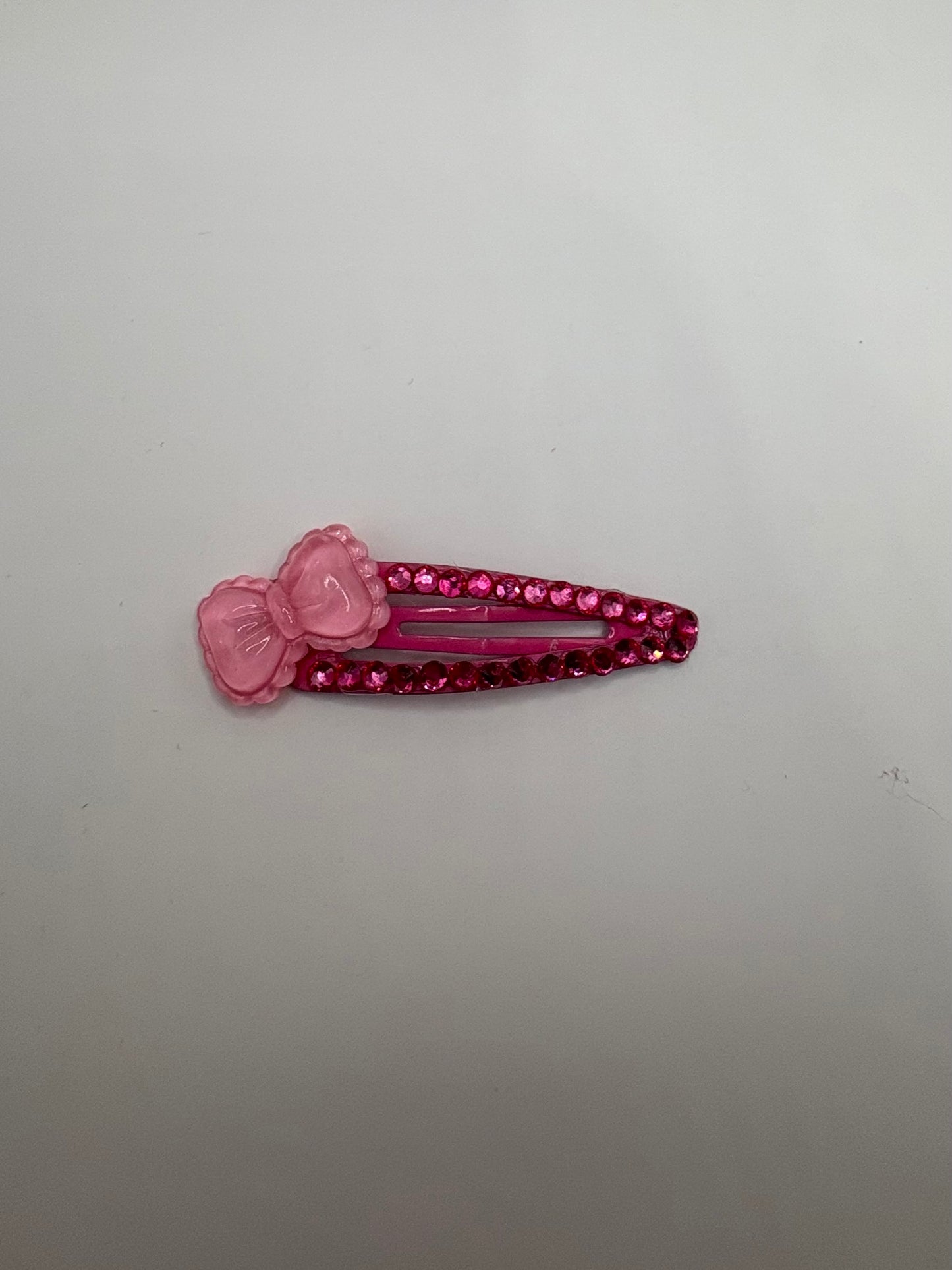 Bling Clip- Pink Bow