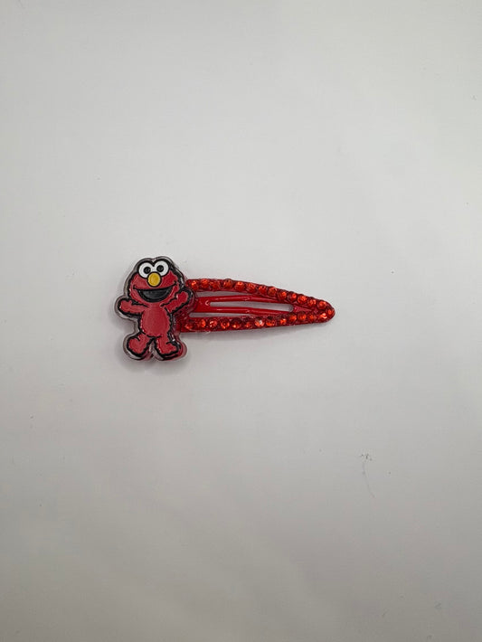 Bling Clip- Red Monster