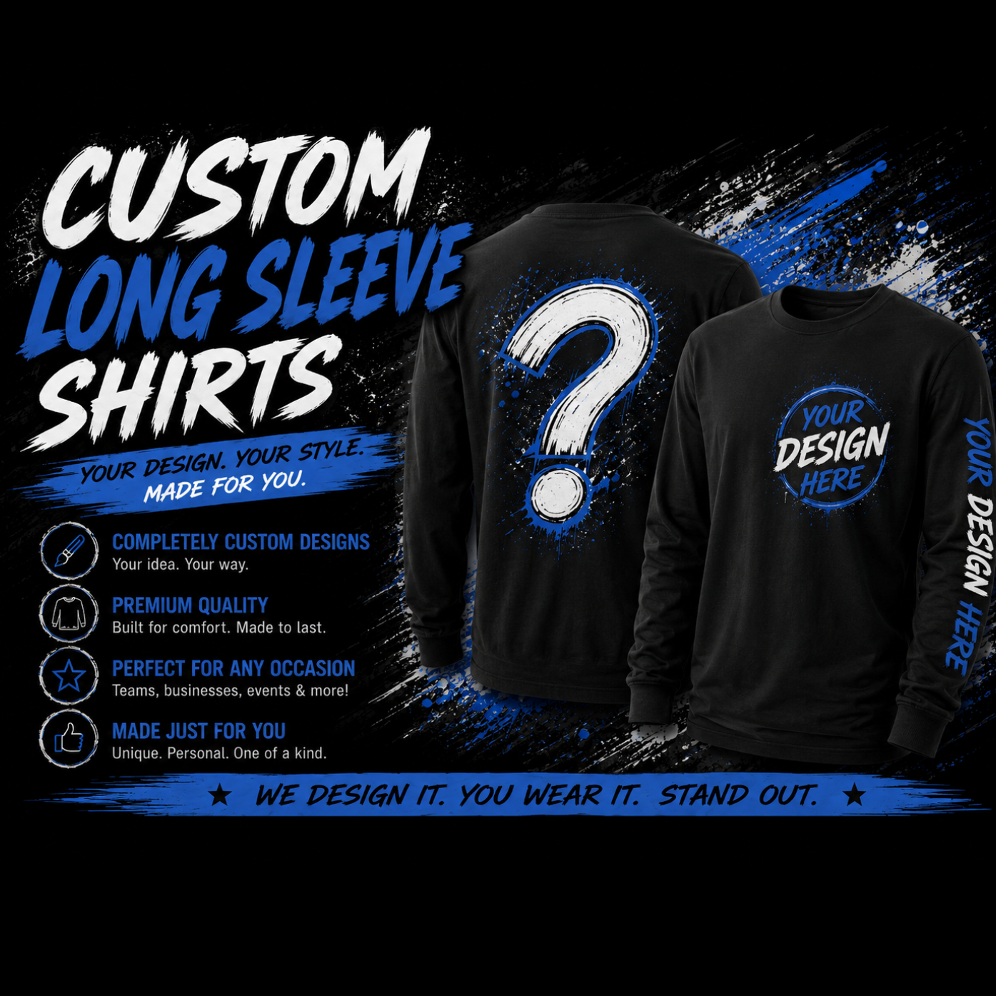 Custom Long Sleeve Shirt