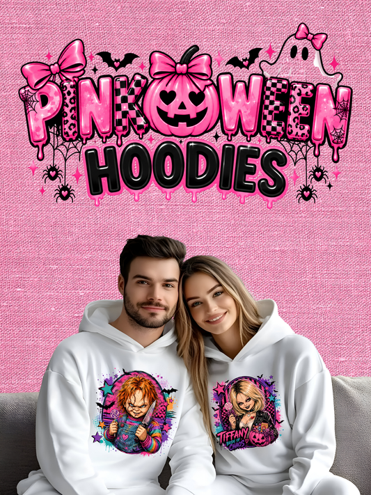HOODIE - Pink-O-Ween