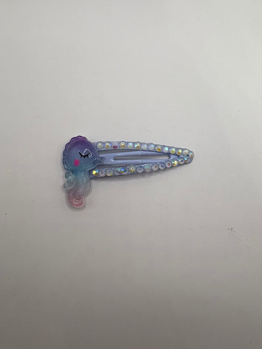 Bling Clip- Seahorse