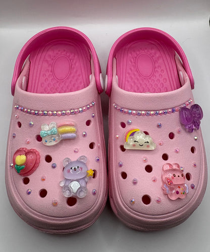 Custom Bling Clog Shoes