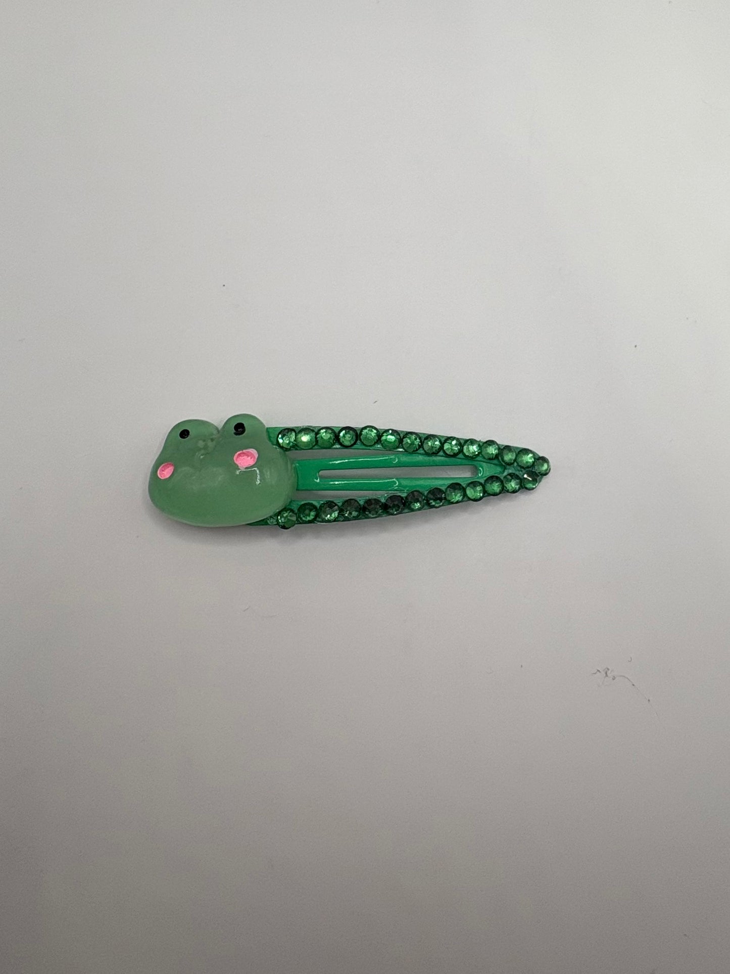 Bling Clip- Cute Frog
