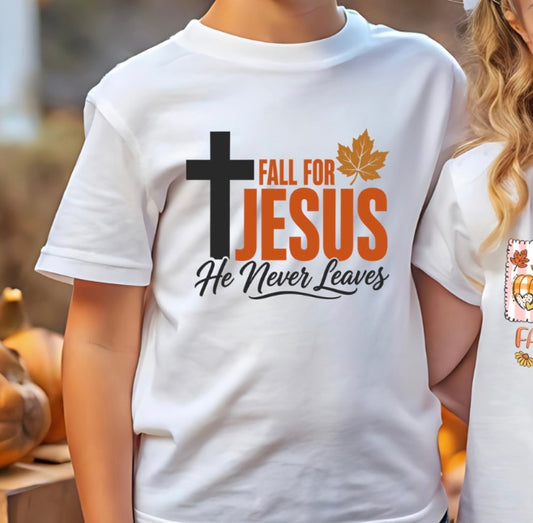 Fall for Jesus Boy - TShirt