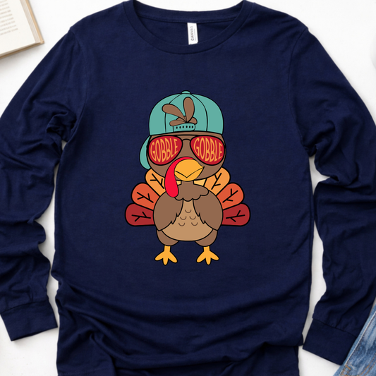 Lil' Mister Gobbles- Long Sleeve