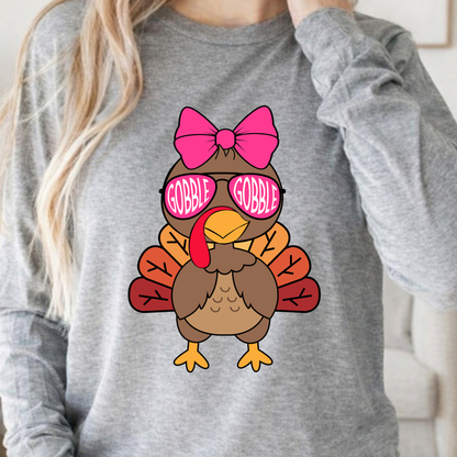 Lil' Miss Gobbles- Long Sleeve