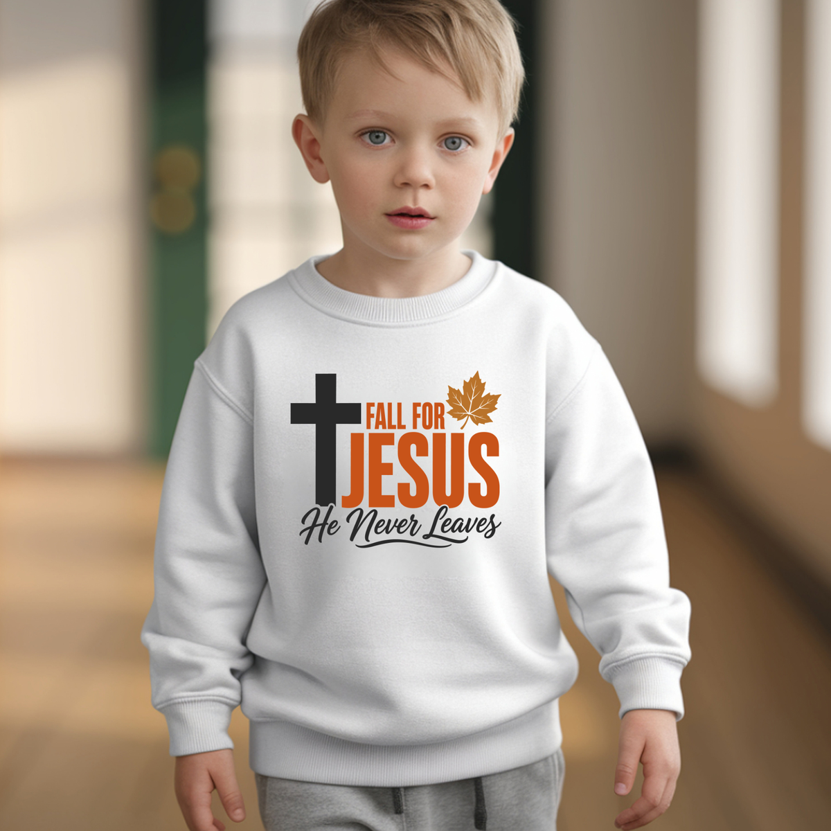 Fall for Jesus Boy - Crew