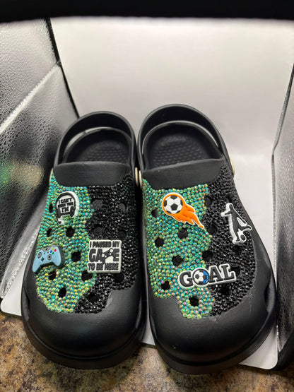 Custom Bling Clog Shoes