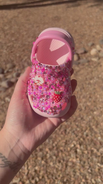 Custom Bling Clog Shoes