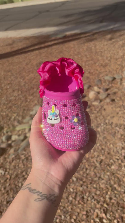 Custom Bling Clog Shoes